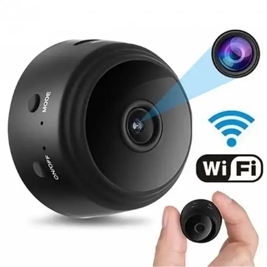 Беспроводная мини камера IP, с WiFi и датчиком движения, FullHD, A9 / Камера видеонаблюдения power-6 фото