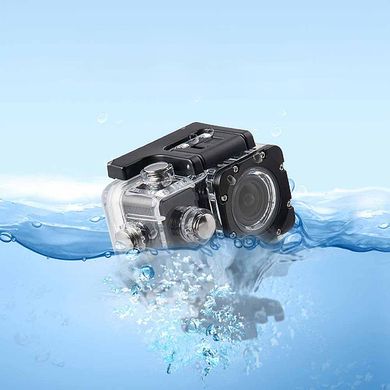 Екшн камера DVR спортивна Wi-Fi 4K Ultra HD відео SPORT аквабокс для зйомки під водою плюс набір кріплень Vener-153 фото