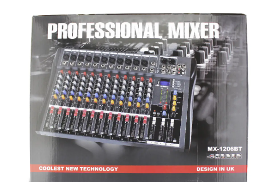 Аудіо мікшер Mixer BT 1206 USB spar-4864 фото