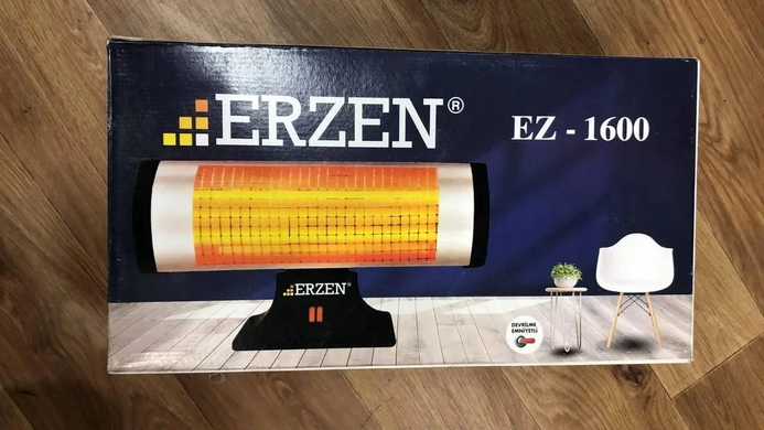 Обогреватель инфракрасный кварцевый Erzen NH 1600 вт OptDropPof-Erzen фото