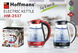 Электрочайник Hoffmans стекло 2,0L 2000W HM-2537 MagnitoptPof-11354 фото 3