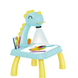 Детский стол для рисования UKC с подсветкой и проекцией рисунков Голубой grant-10 фото 1