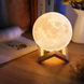 Настольный светильник луна Magic 3D Moon Light От Аккумулятора yak-22 фото 2
