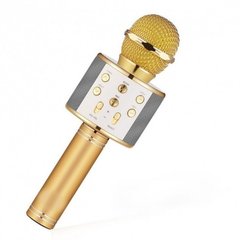 Микрофон для караоке Wster WS-858 Bluetooth с USB, ассорти