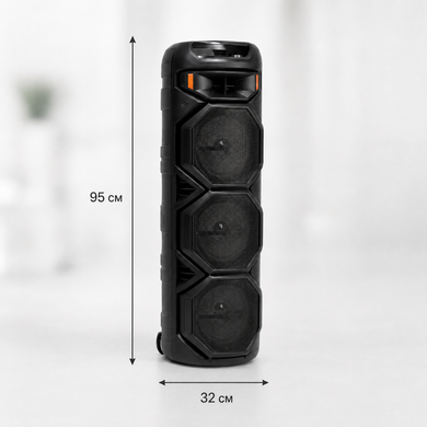 Колонка ZQS8301 Bluetooth 8дюймів / Колонка з бездротовим мікрофоном / Акустична система + пульт ДК OptDropPof-24480005 фото