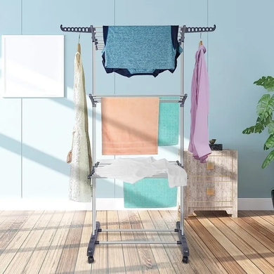 Многоярусная сушилка для белья GARMENT RACK WITH WHEELS KontPoof-GARMENT фото