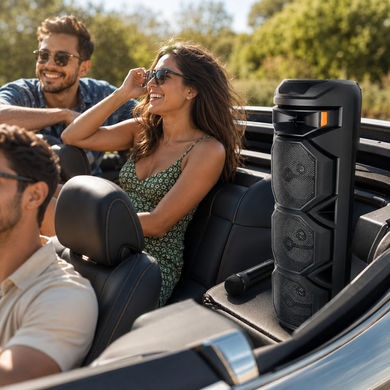 Колонка ZQS8301 Bluetooth 8дюймів / Колонка з бездротовим мікрофоном / Акустична система + пульт ДК OptDropPof-24480005 фото