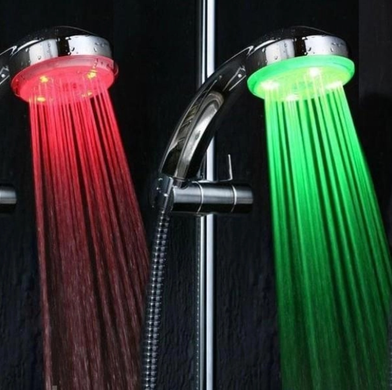 Душевая лейка со светодиодной подсветкой led shower NJ-181 MagnitoptPof-10257 фото