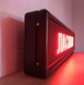 Светодиодная вывеска 103*40 см красная двухсторонняя WIFI/USB | LED табло для рекламы spar-2839 фото 2