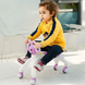 Ходунки - беговел четырёхколёсный BABY WALKER Smile Розовый grant-11 фото 1