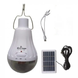 Портативная светодиодная лампа с солнечной панелью Solar Panel 10W Белая power-7 фото 7