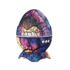 Проектор галактики Яйце, нічник зоряного неба лазерний, з Bluetooth колонкою, пультом. mel-K890 фото