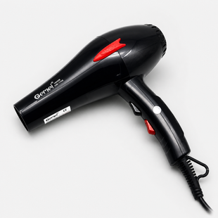 Профессиональный фен для сушки волос Gemei GM-1706 Black 1500W PofWimpeXx-GM 1706 фото