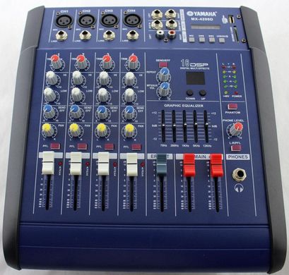 Аудіомікшер Mixer BT 4200D 4ch spar-4861 фото