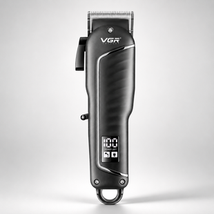 Беспроводная аккумуляторная машинка для стрижки волос VGR V 683 с насадками электробритва триммер Matrix7kmPof-V-683 фото