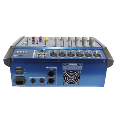 Аудіо мікшер Mixer BT 6300D 7-канальний Підсилювач звуку spar-2383 фото