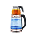 Электрочайник Hoffmans стекло с заварником 2,2L+0,5L 1800W HM-7827 MagnitoptPof-11269 фото 1