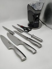Набір кухонних ножів Rainberg RB-8807 з підставкою RB-8807 фото