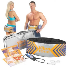 Електричний масажний пояс для схуднення від целюліту для чоловіків та жінок вібро тон з пультом керування W-20 Розпродаж Uts-5527 W-20 фото