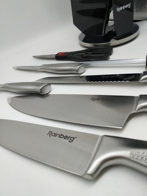Набор кухонных ножей Rainberg RB-8807 c подставкой RB-8807 фото