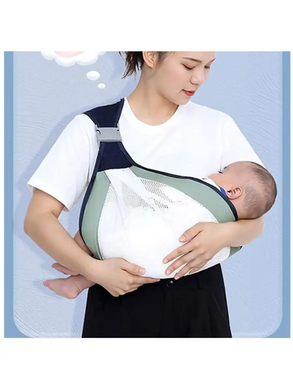 Сумка переноска для немовлят 0-36 місяців, сітчастий слінг dtope-0-36-60 фото