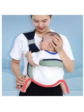Сумка переноска для младенцев 0-36 месяцев, сетчатый тканевый слинг dtope-0-36-60 фото
