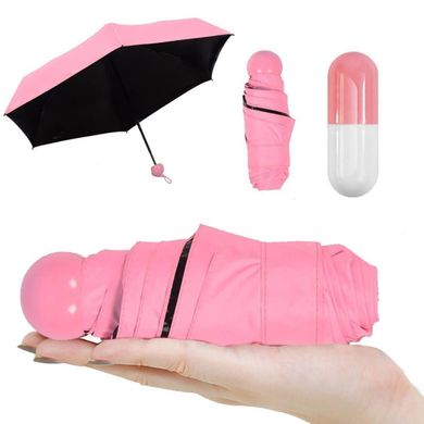 Компактный мини зонт в чехле-капсуле удобный зонт Capsule Umbrella!!!! 6468795 фото