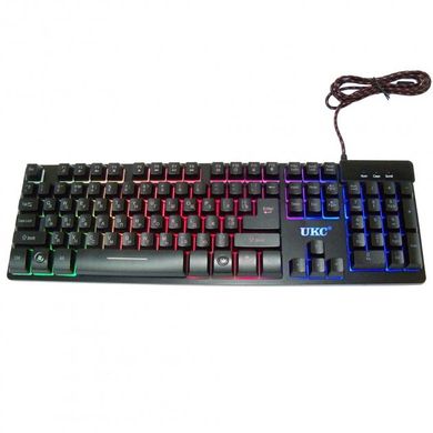 USB проводная компьютерная клавиатура ZYG 800 с подсветкой spar-3487 фото