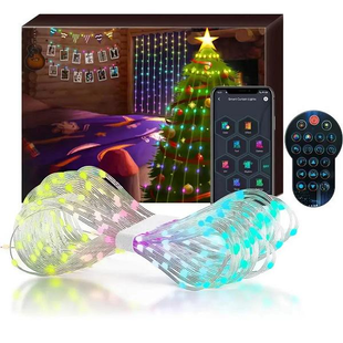 Гирлянда Smart-штора (SFK-07) 2*2 APP Bluetooth (USB) MeladPof-16903 фото