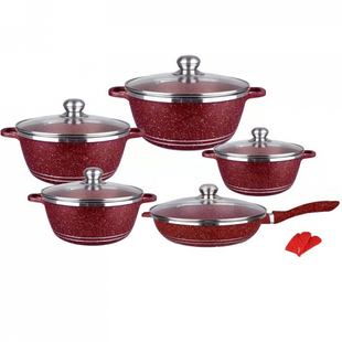 Набор посуды кастрюль R.80001 4pcs/set RAF AndoptPof-5325 фото