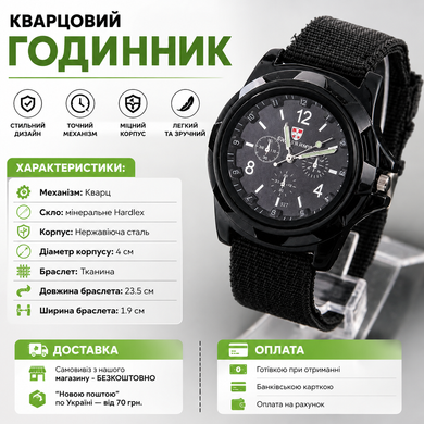 Мужские наручные часы Swiss Army Military Кварцевые армейские часы OptDropPof-k736 фото