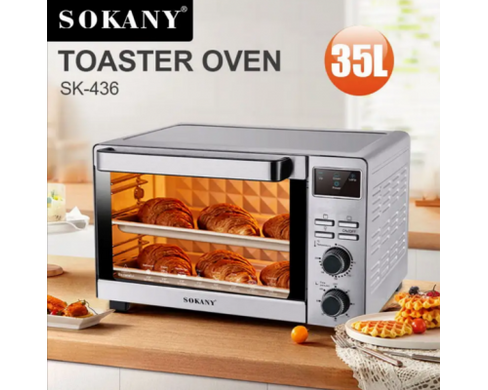 SOKANY 35L багатофункціональна електрична духовка SK-436 TopkitchenPof-SK-436 фото