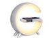 Умный светильник/ Ночник c беспроводной зарядкой для телефона/Bluetooth-колонка yak-ME888 фото 3