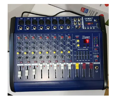 Аудиомикшер Mixer BT 8300D 8ch spar-3195 фото