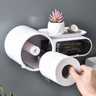 Великий місткий тримач для туалетного паперу MAG-736 magn-10970 фото