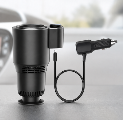 Автомобильный подстаканник с подогревом и охлаждением 0-60&deg;/8-15min Black / Термокружка 12В OptDropPof-VEN-1593 фото