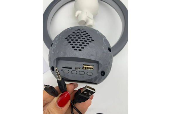 Ночник астронавт парящий в воздухе с Bluetooth колонкой GrantoptPof-9187 фото