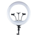 Кільцева LED лампа RGB Ring Fill Light 45 см сенсорне керування + пульт та 3 тримачі для телефону Vener-149-45CM фото 2