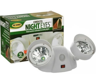 Беспроводной фонарь на стену уличный светильник Cordless Night Eyes с датчиком движения JumpexPof-10258 фото