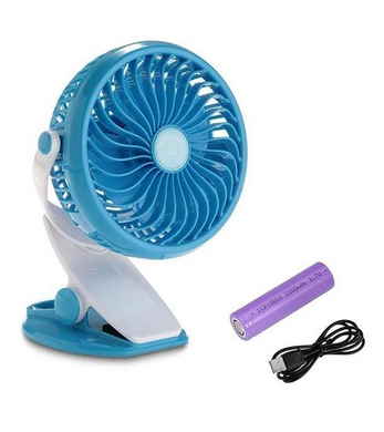 Вентилятор MINI FAN Clip ML-F168 USB MATRIX-12286 фото