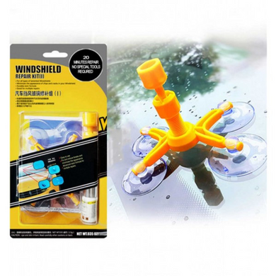 Комплект для ремонту сколів Windshield Repair Kit полімер JmaxPof-Windshield Repair Kit фото