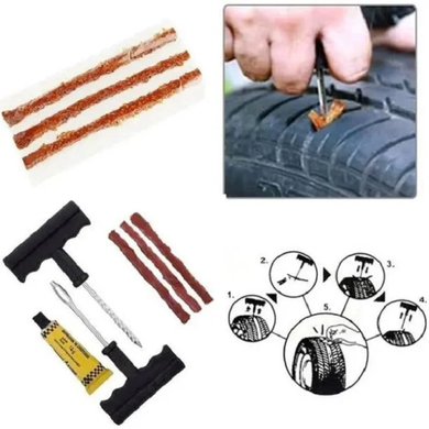 Комплект для ремонта бескамерных шин Tubeless tyre repair kit Matrix7kmPof-00009352 фото