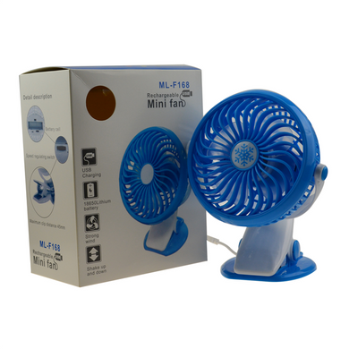 Вентилятор MINI FAN Clip ML-F168 USB MATRIX-12286 фото