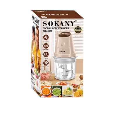 Измельчитель кухонный электрический Sokany SK-7006 для мяса и овощей, 2 л FlipMart-SK-06009 фото