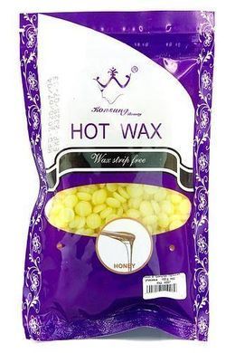 Кольоровий гарячий віск у гранулах Hot Wax 300 грам Vener-181 фото