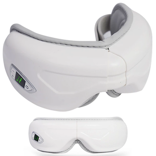 Массажер для глаз TS-5507 Airbag eye massager / Аккумуляторный массажер 3 режима / Вибрационные массажные очки для расслабления OptDropPof-SK-TS5507 фото