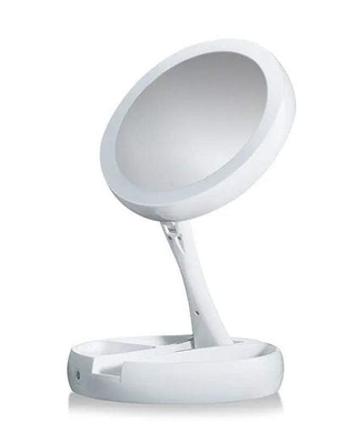 Зеркало косметическое настольное с LED подсветкой EUROmaX-9701 фото