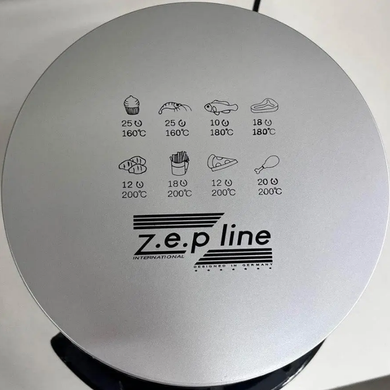 Аерофритюрниця Zepline ZP-085 6 л 3000 Вт. безмасляна, з таймером ZpeAr-085 фото
