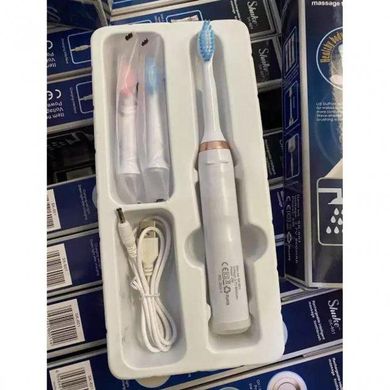 Електрична акумуляторна ультразвукова зубна щітка Shuke SK-601 AND-7 фото