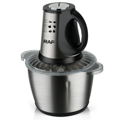Подрібнювач із 2 чашами на 3л Domotec/RAF R-7028 300Вт Matrix7kmPof-00009079 фото